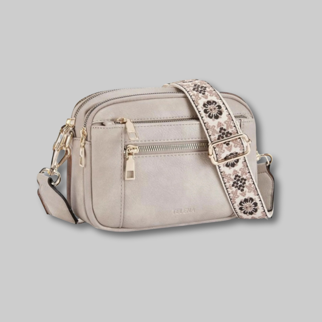 Klara™ - Elegant Läderaxelväska