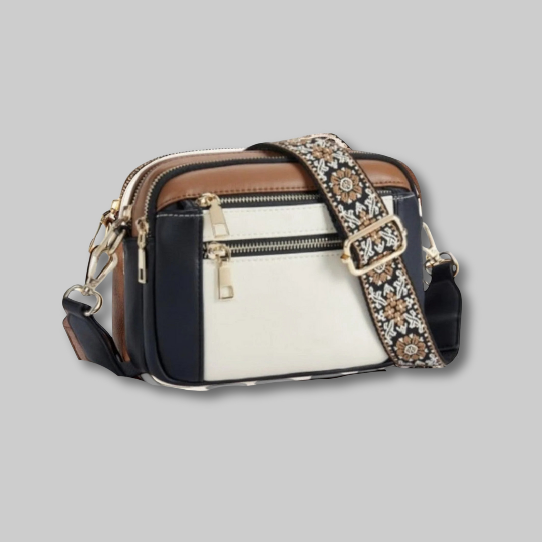 Klara™ - Elegant Läderaxelväska